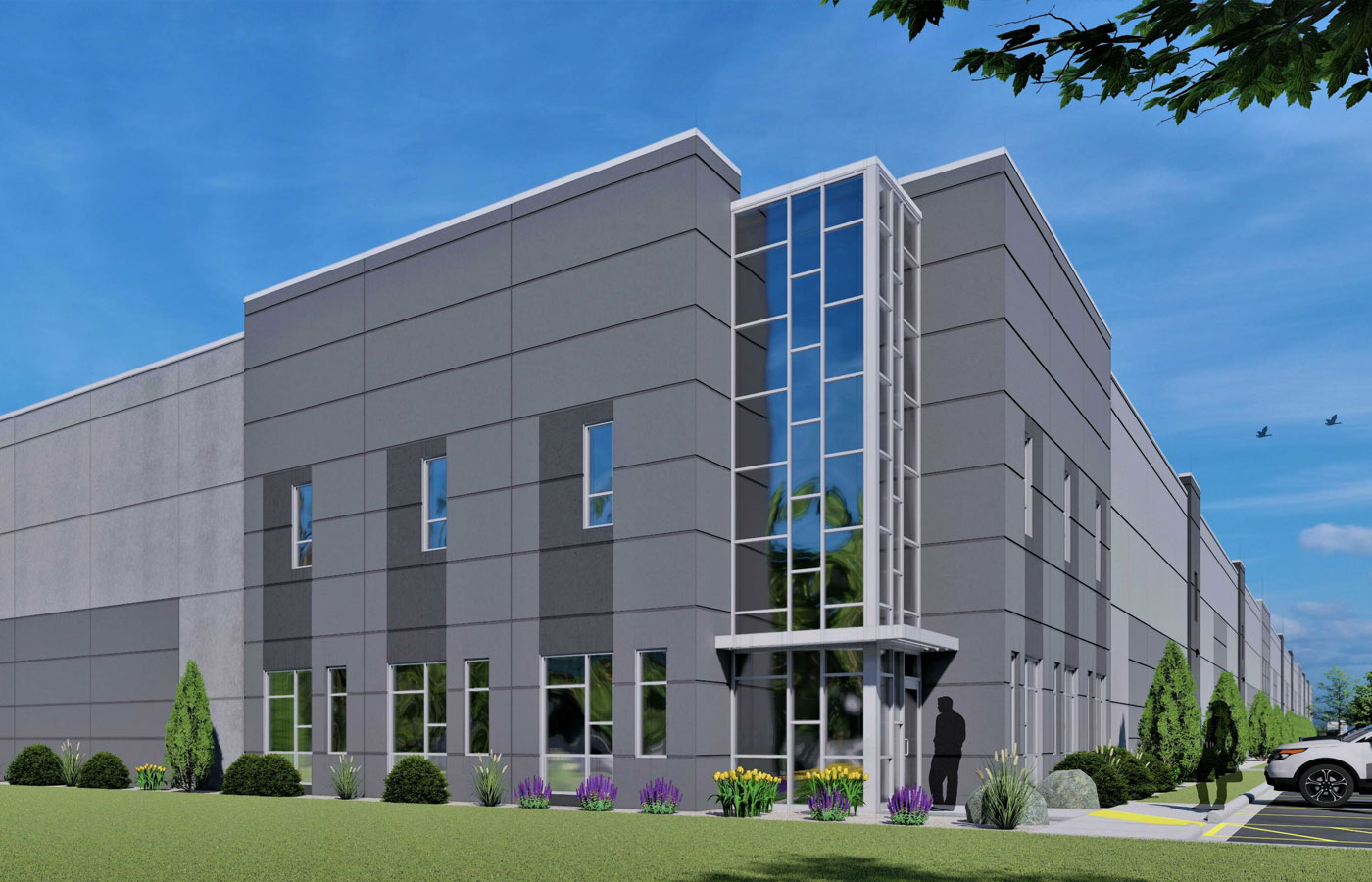 Front Entrance at Southpoint Commerce Park